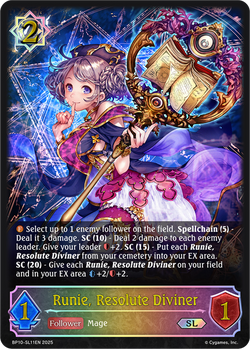 Runie, Resolute Diviner (SL) - BP10-SL11EN