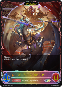 XI. Erntz, Justice (Evolved) (SL) - BP10-SL13EN
