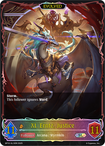 XI. Erntz, Justice (Evolved) (SL) - BP10-SL13EN