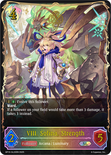 VIII. Sofina, Strength (SL) - BP10-SL22EN