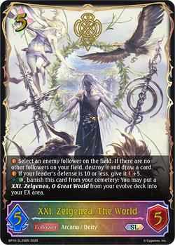 XXI. Zelgenea, The World (SL) - BP10-SL25EN
