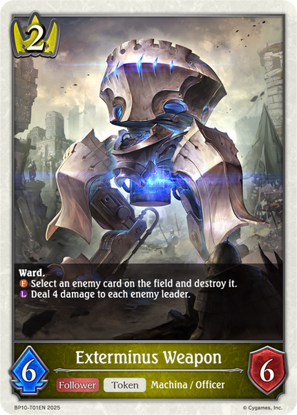 Exterminus Weapon (Thick) - BP10-T01EN