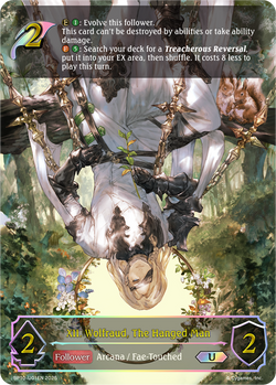XII. Wolfraud, The Hanged Man (U) - BP10-U01EN