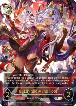0. Lhynkal, The Fool (U) - BP10-U03EN