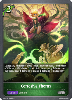 Corrosive Thorns - BP11-011EN