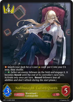 Nahtnaught, Cursed Queen - BP11-018EN