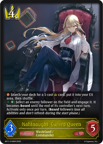 Nahtnaught, Cursed Queen - BP11-018EN