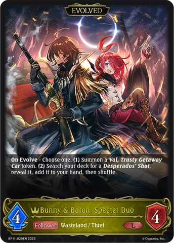 Bunny & Baron, Specter Duo (Evolved) - BP11-020EN
