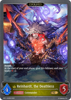 Reinhardt, the Deathless (Evolved) - BP11-022EN