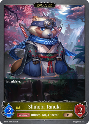Shinobi Tanuki (Evolved) - BP11-030EN
