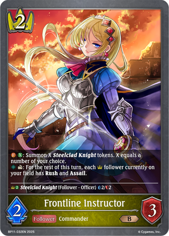 Frontline Instructor - BP11-032EN