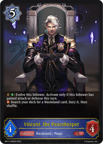 Vincent, the Peacekeeper - BP11-035EN