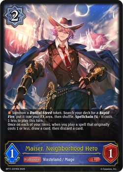 Maiser, Neighborhood Hero - BP11-037EN