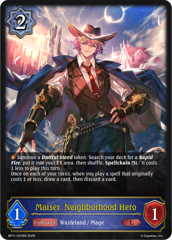 Maiser, Neighborhood Hero - BP11-037EN