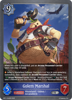 Golem Marshal - BP11-044EN