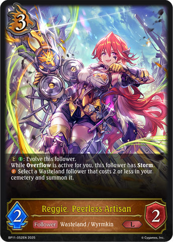 Reggie, Peerless Artisan - BP11-052EN