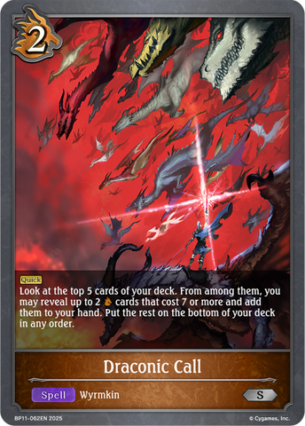 Draconic Call - BP11-062EN