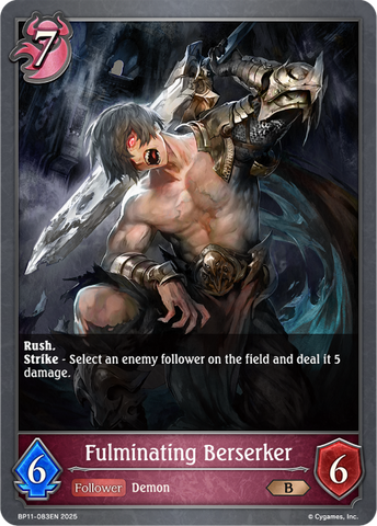 Fulminating Berserker - BP11-083EN