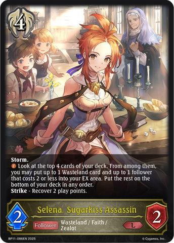 Selena, Sugarkiss Assassin - BP11-086EN