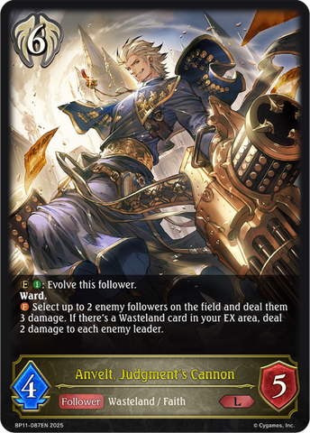 Anvelt, Judgment's Cannon - BP11-087EN