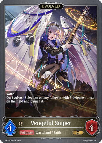 Vengeful Sniper (Evolved) - BP11-090EN