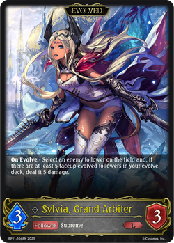 Sylvia, Grand Arbiter (Evolved) - BP11-104EN