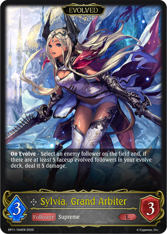 Sylvia, Grand Arbiter (Evolved) - BP11-104EN