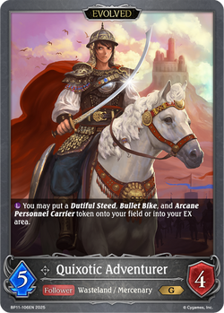 Quixotic Adventurer (Evolved) - BP11-106EN