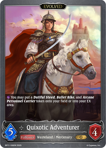 Quixotic Adventurer (Evolved) - BP11-106EN