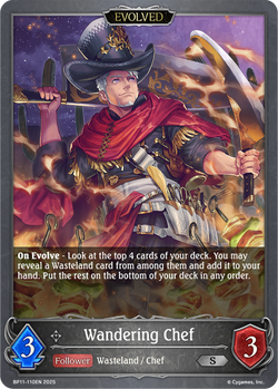 Wandering Chef (Evolved) - BP11-110EN
