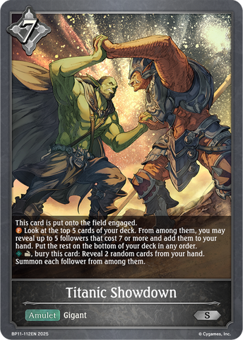 Titanic Showdown - BP11-112EN