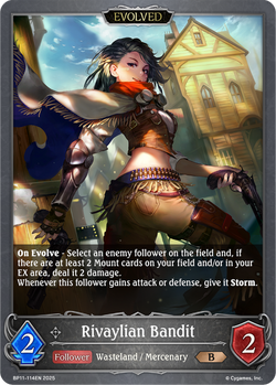 Rivaylian Bandit (Evolved) - BP11-114EN