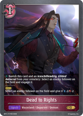 Dead to Rights (P) - BP11-P17EN