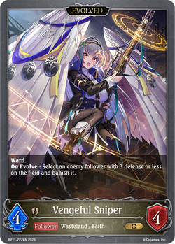 Vengeful Sniper (Evolved) (P) - BP11-P22EN