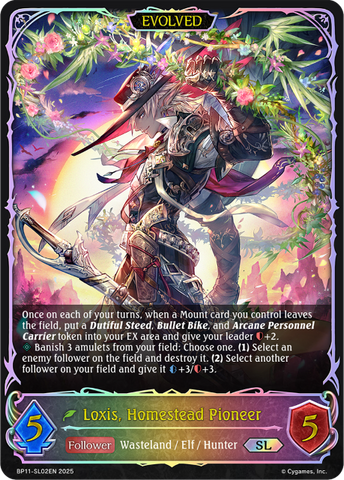 Loxis, Homestead Pioneer (Evolved) (SL) - BP11-SL02EN