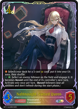 Nahtnaught, Cursed Queen (SL) - BP11-SL04EN