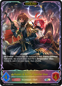 Bunny & Baron, Specter Duo (Evolved) (SL) - BP11-SL06EN
