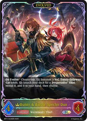 Bunny & Baron, Specter Duo (Evolved) (SL) - BP11-SL06EN