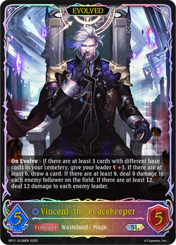 Vincent, the Peacekeeper (Evolved) (SL) - BP11-SL08EN