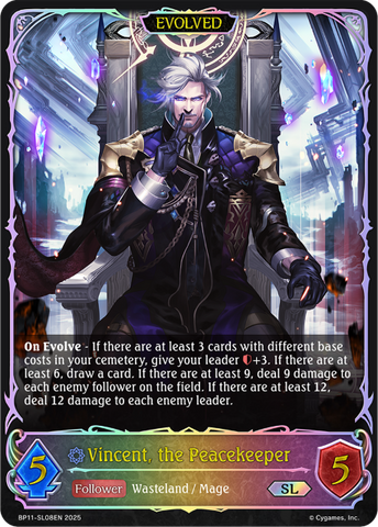 Vincent, the Peacekeeper (Evolved) (SL) - BP11-SL08EN
