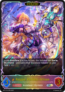 Reggie, Peerless Artisan (Evolved) (SL) - BP11-SL11EN
