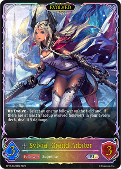 Sylvia, Grand Arbiter (Evolved) (SL) - BP11-SL20EN