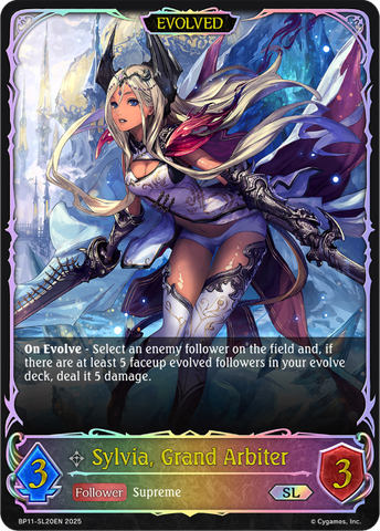 Sylvia, Grand Arbiter (Evolved) (SL) - BP11-SL20EN
