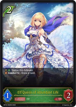 Elf Queen of Abundant Life - BP12-002EN