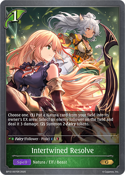 Intertwined Resolve - BP12-007EN
