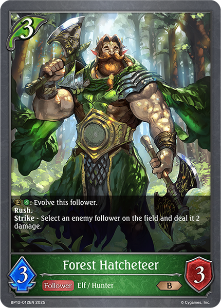 Forest Hatcheteer - BP12-012EN