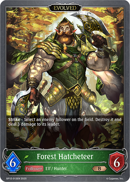 Forest Hatcheteer (Evolved) - BP12-013EN