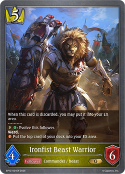 Ironfist Beast Warrior - BP12-021EN