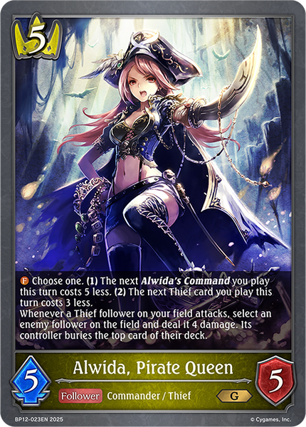 Alwida, Pirate Queen - BP12-023EN