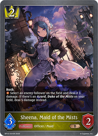 Sheena, Maid of the Mists - BP12-031EN